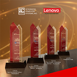 Lenovo recognized ICS's excellence during Lenovo 360 Accelerate